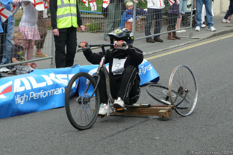 P1020987 Soap Box Derby Wheel Falling Off